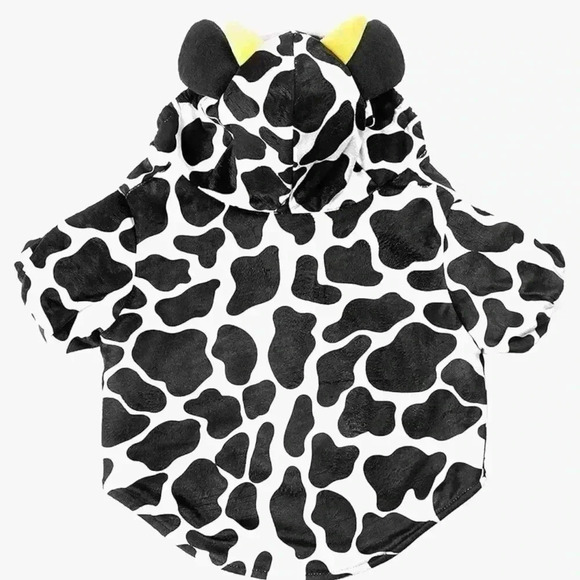 New Spooktacular Creations Pet Costume Dog Milk Cow Costume Size M - Picture 7 of 9